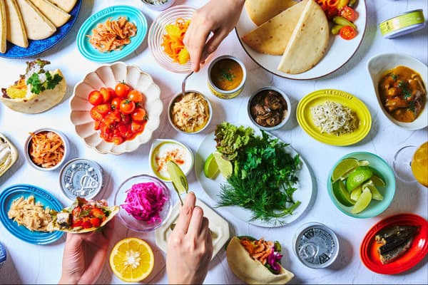 Original plate serving image featuring citrus and wasabi ingredients from Shizuoka