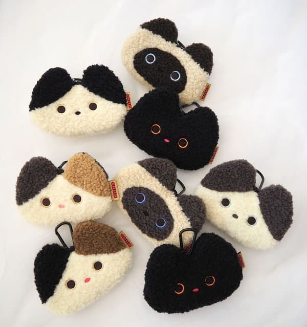 수제 고양이 봉제 인형