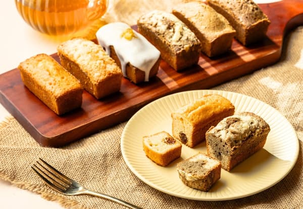 Mini pound cakes from Banka