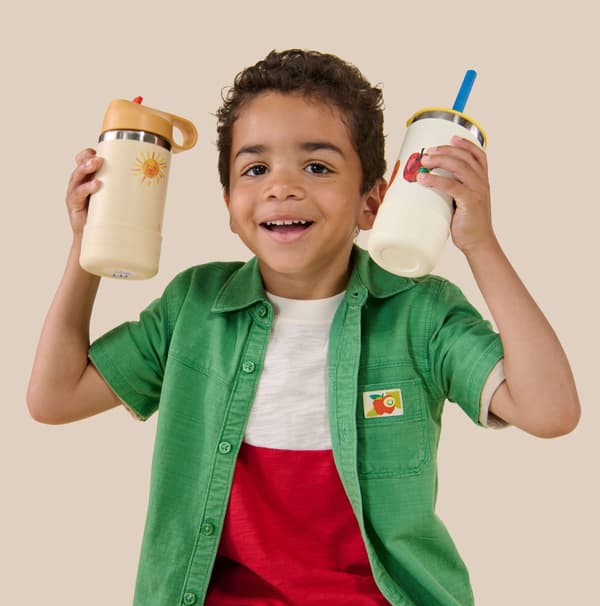 Hydro Flask Eric Carle collaboration bottle close-up