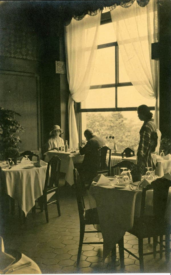 Phoenix Room in use as the main dining room at opening