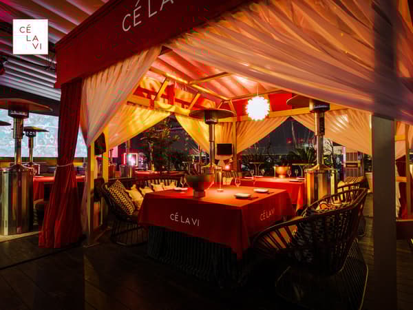 SKY-HIGH KOTATSU at CÉ LA VI TOKYO