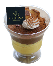 GODIVA Chocolate & Pumpkin Double Mousse