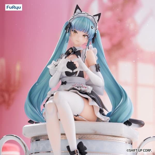 杯面盖手办 不友善女仆Privaty - 侧面视图