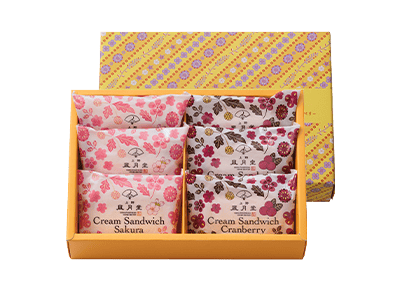 Cream Sand Sakura & Cranberry