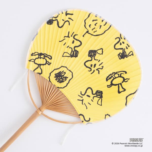 Mini uchiwa Lleno de Woodstock