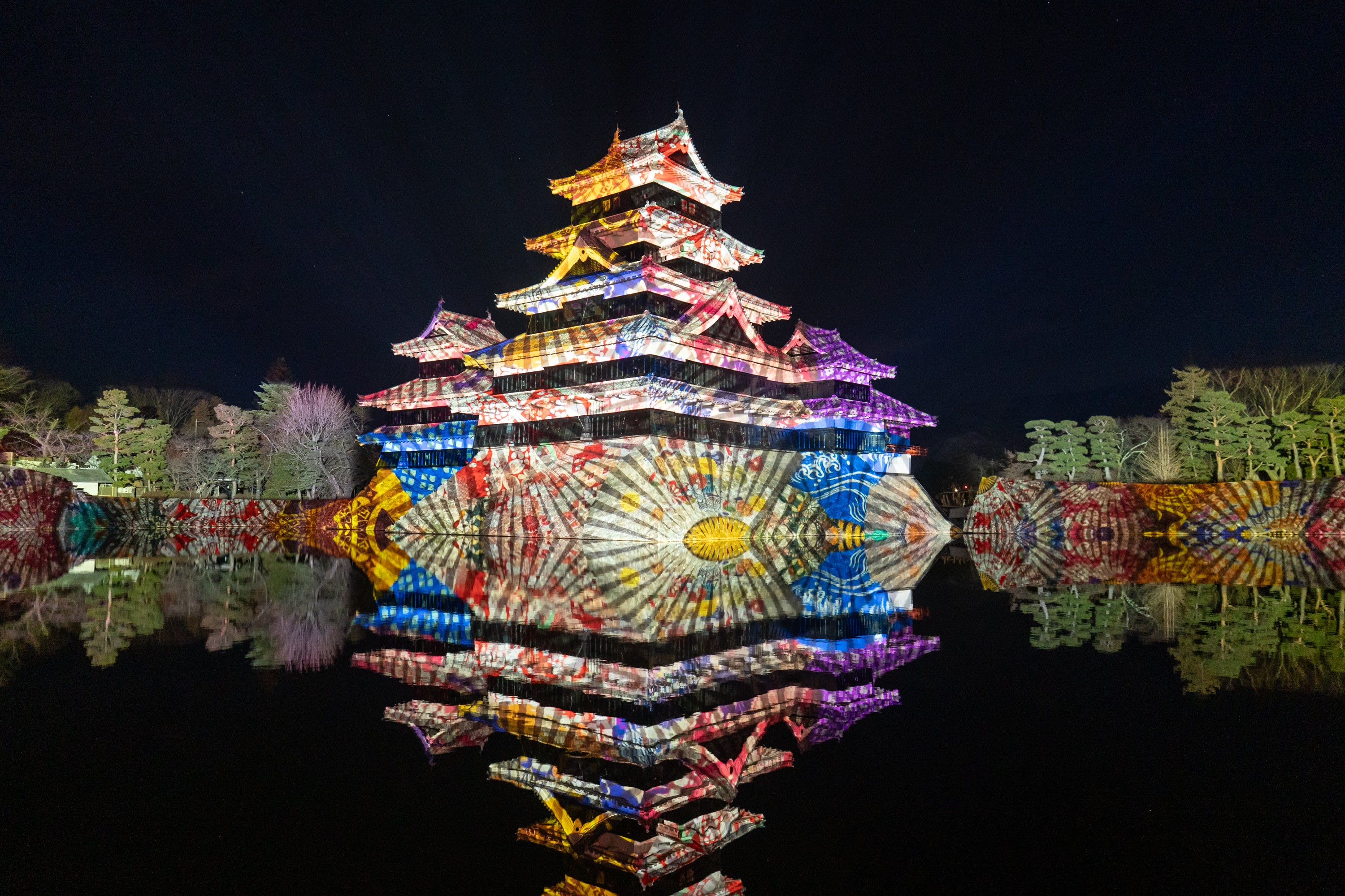 National Treasure Matsumoto Castle Tower Projection Mapping 2025-2026