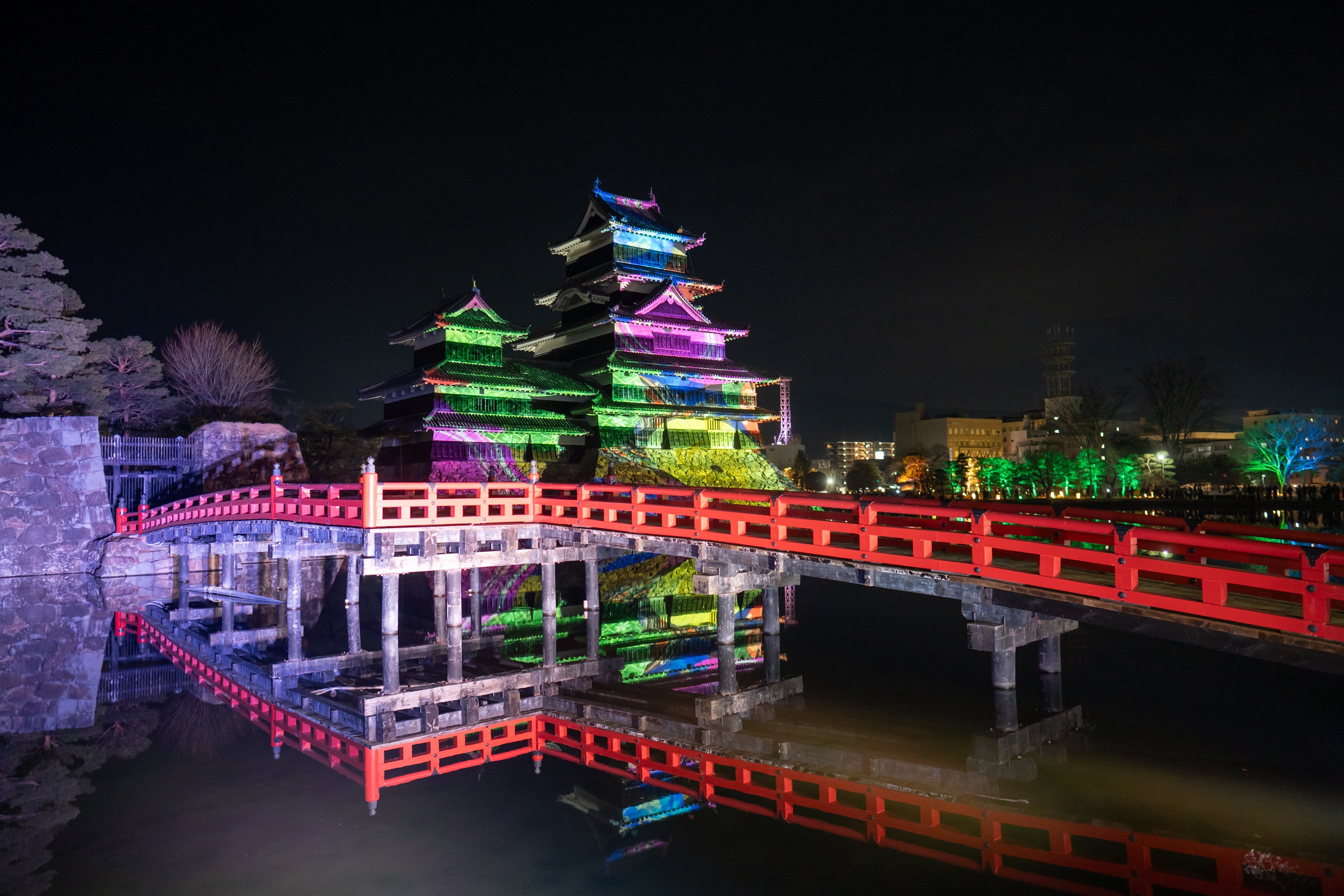 National Treasure Matsumoto Castle Tower Projection Mapping 2025-2026