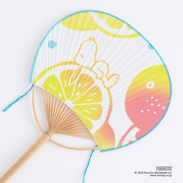 Mini uchiwa Pomelo