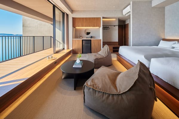 Habitación Moderno Japonés