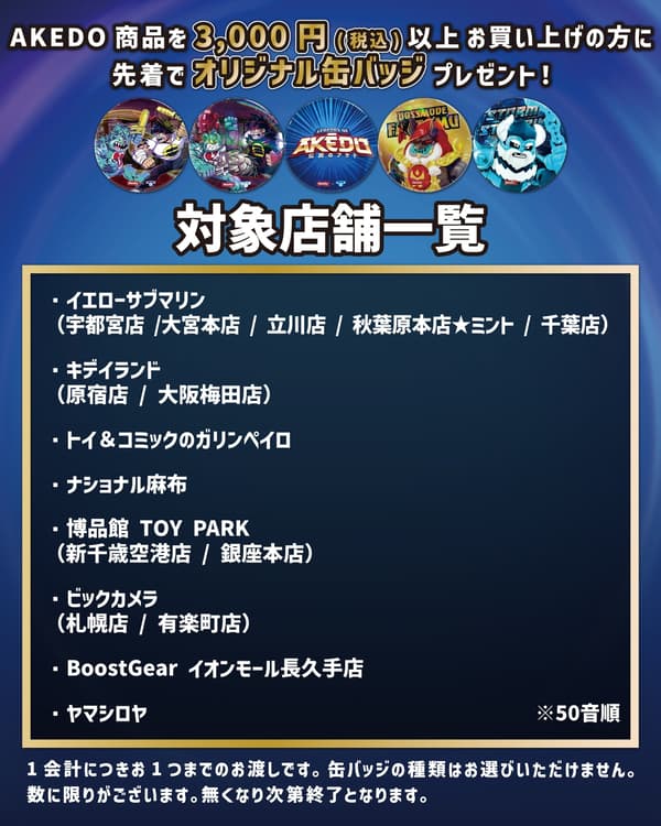 Lista 2 de tiendas participantes en la campaña