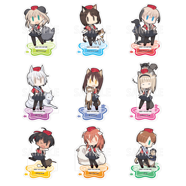 Luminous Witches Trading Acrylic Stand Figure