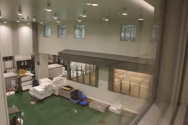 개방형 유리 관람 데크