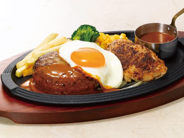 블랙 x 블랙 함부르크 & 스파이시 치킨