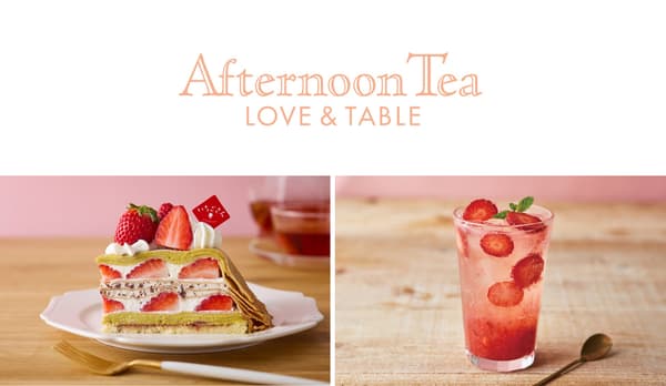Crepes y refresco de Afternoon Tea
