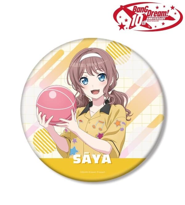 BanG Dream! × ROUND1 BIG Can Badge (Bowling Shirt ver.)