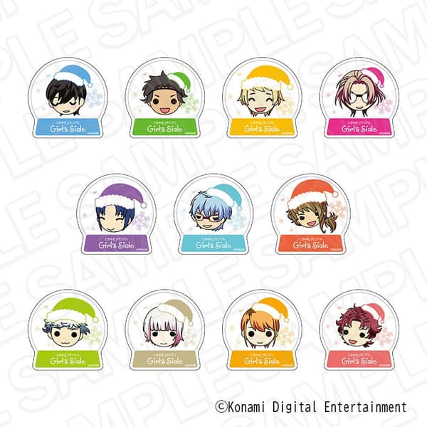 Imán de mini personaje Santa de 4th Heart