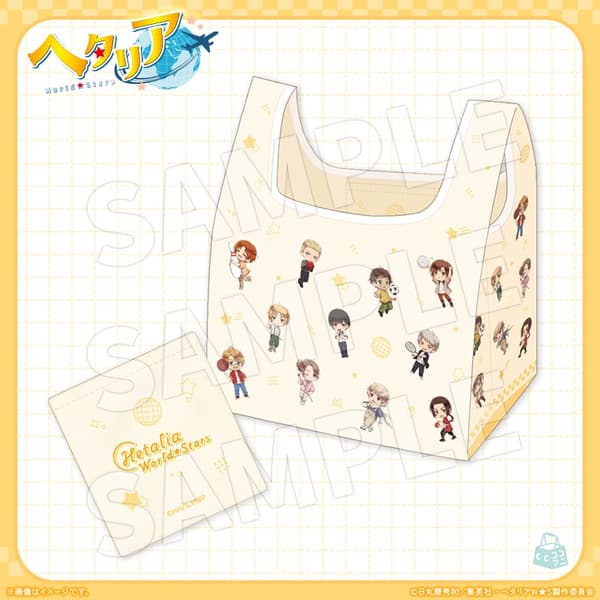 Bolsa ecológica reutilizable con diseño de personaje