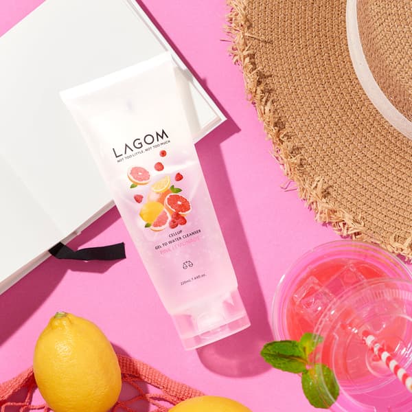 LAGOM Gel-to-Water Cleanser points