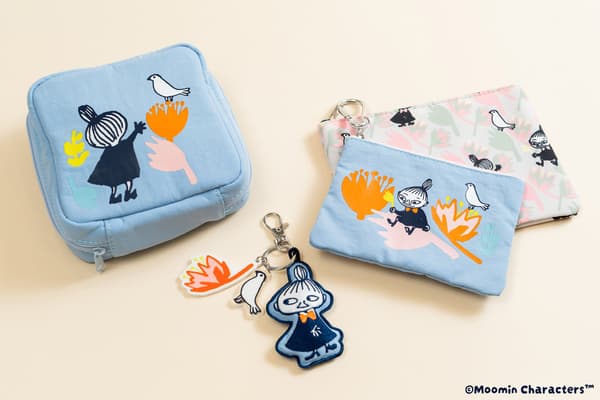 Square Pouch, Puffy Charm, and 2-Piece Pouch Set