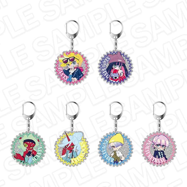 Glitter Acrylic Keychain – Outing ver.