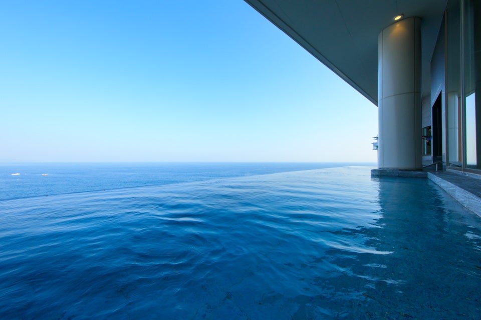 海洋SPA Fuua 的室外立式浴池