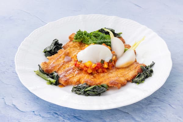 高崎產江原香草豬未來豬排佐半熟蛋