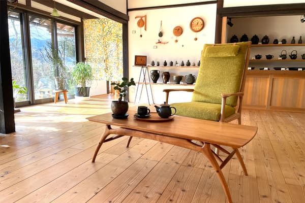 kitotsuchi calm workshop and gallery in Toyota Town, Shimonoseki, Yamaguchi Prefecture