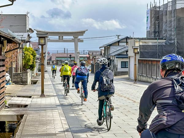 Springtime cycling in Okitama