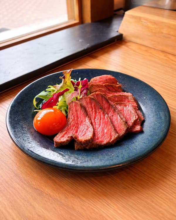 日本國產牛肉製成的烤牛肉