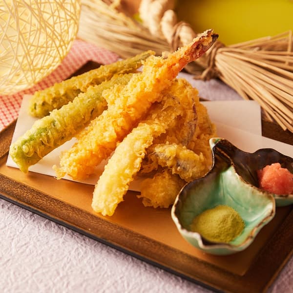Tempura sayuran Kyoto