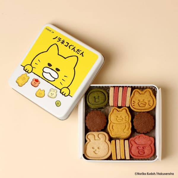 Noraneko Gundan Cookie Tin