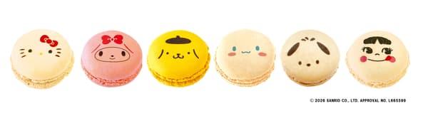 Macarons Karakter Sanrio