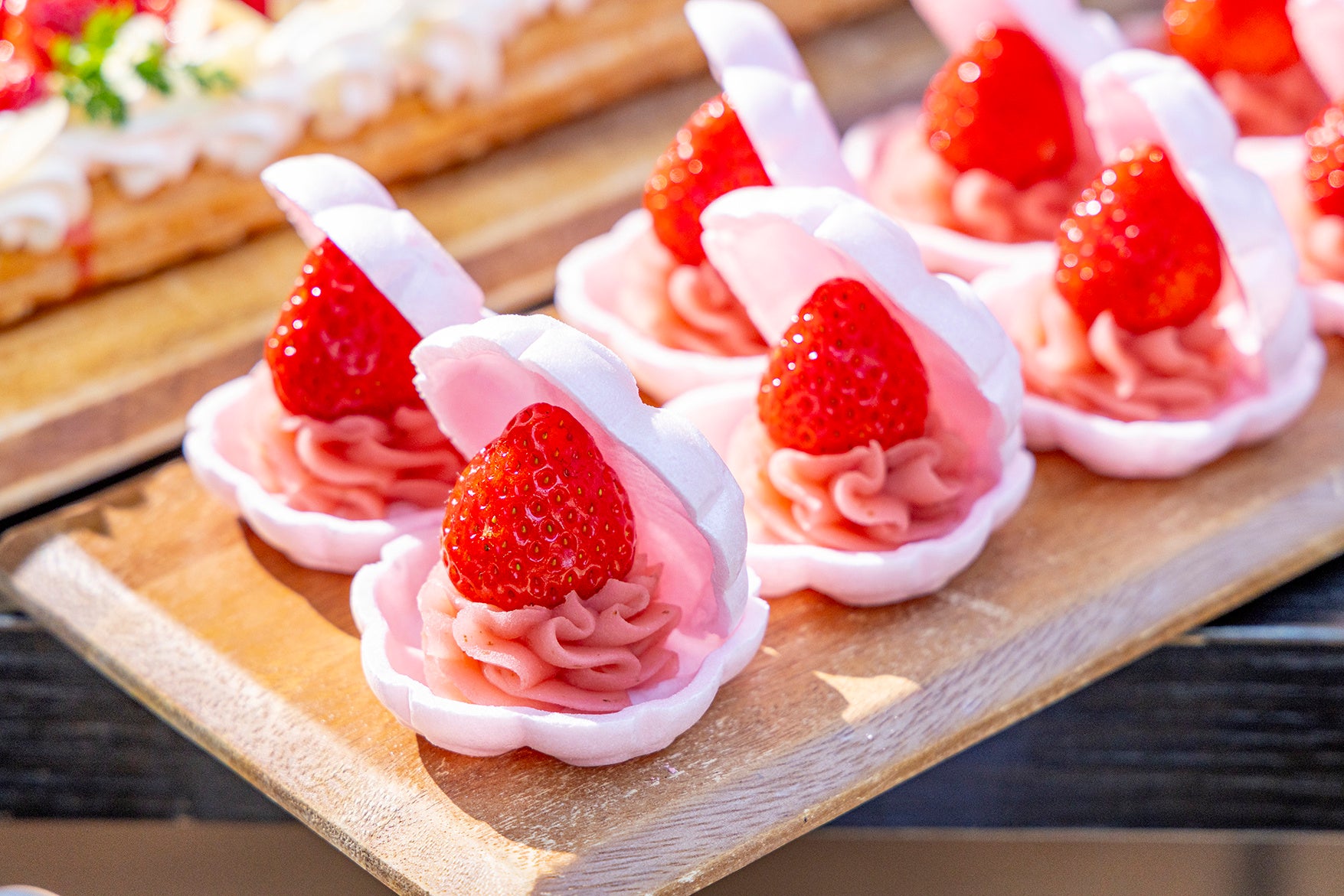 Strawberry tasting selection