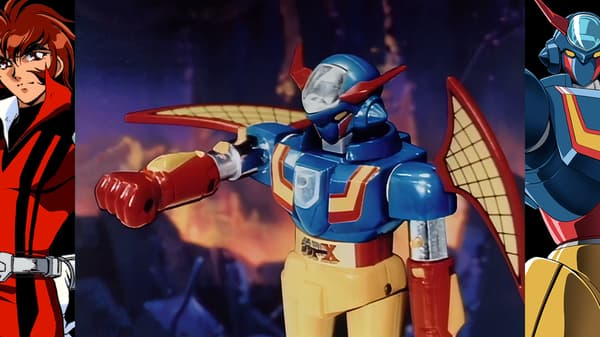 Varios comerciales dentro del juego para los juguetes del robot protagonista y más