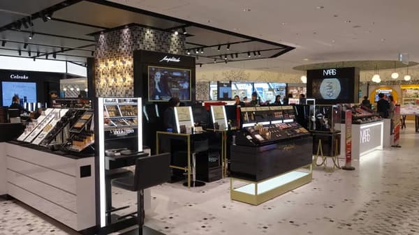 Interior view of the beauty floor