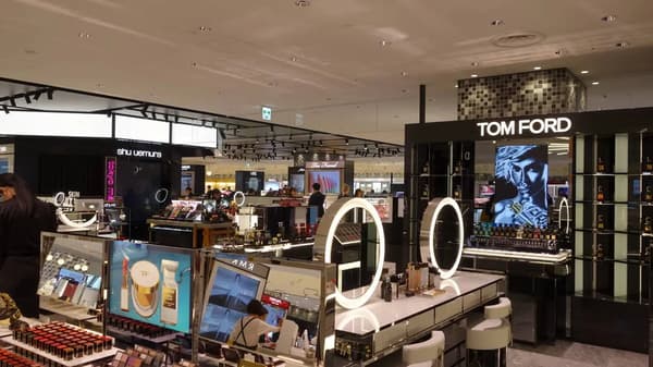 Interior view of the beauty floor