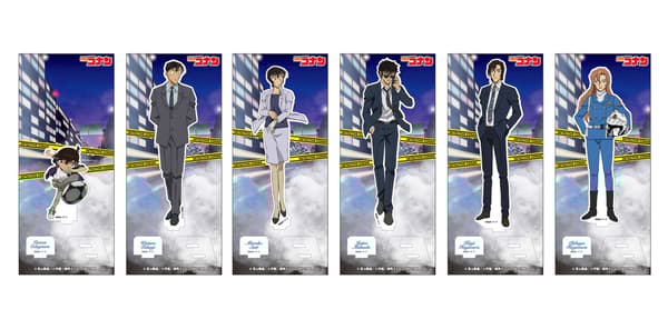 Primeros planos de los personajes del soporte acrílico de Case Closed Vol.29