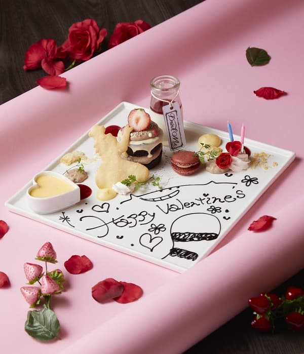 Alice's Valentine Plate