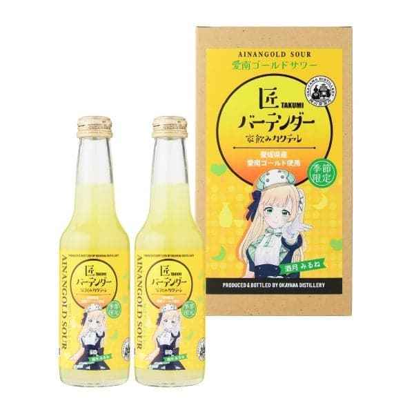 “酒月みるね”合作鸡尾酒