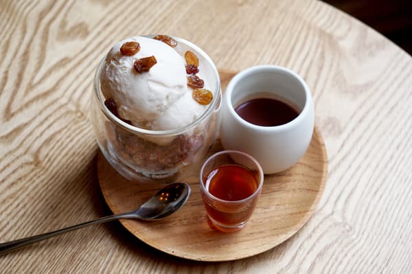 Rum Raisin Affogato