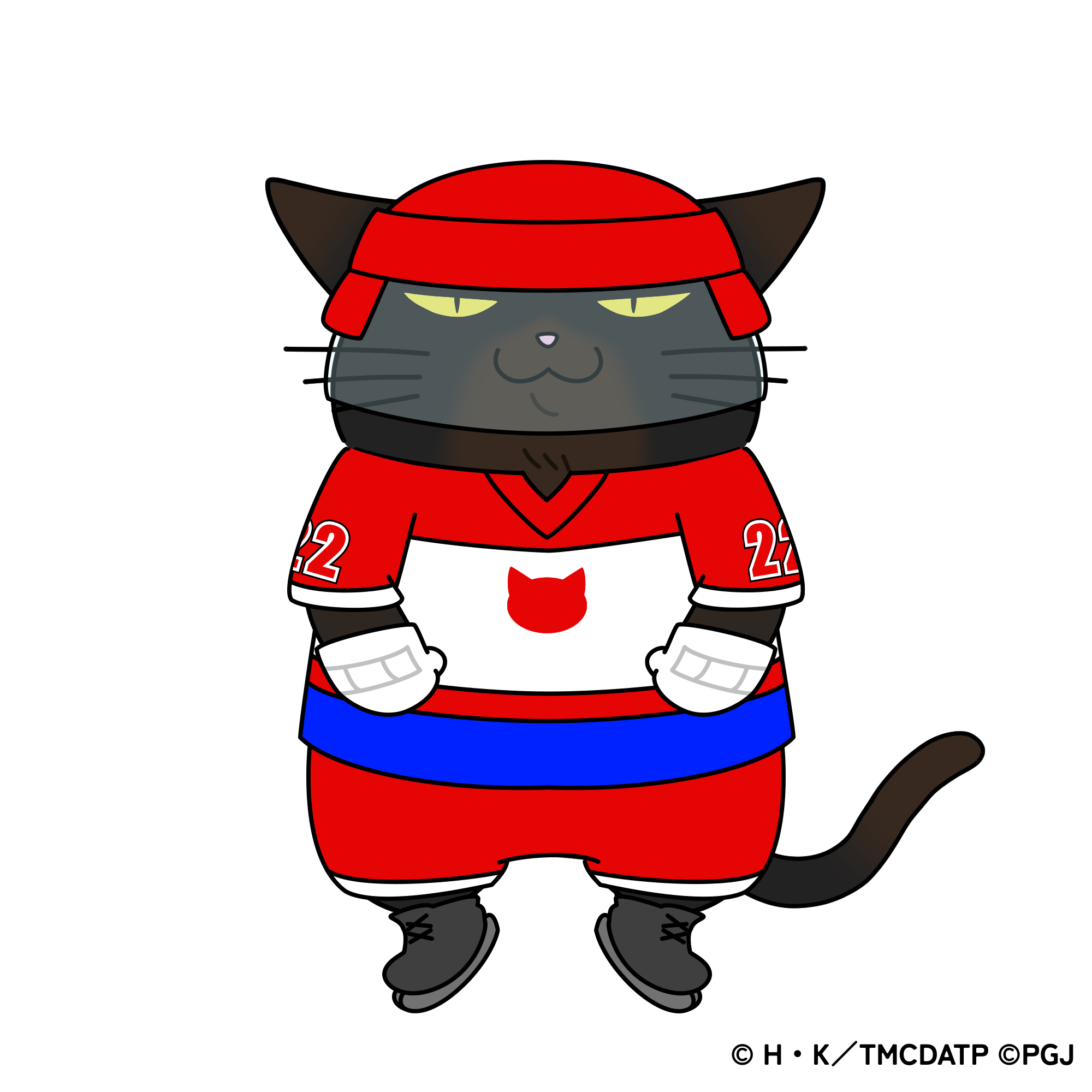 Ice Hockey Yukichi character