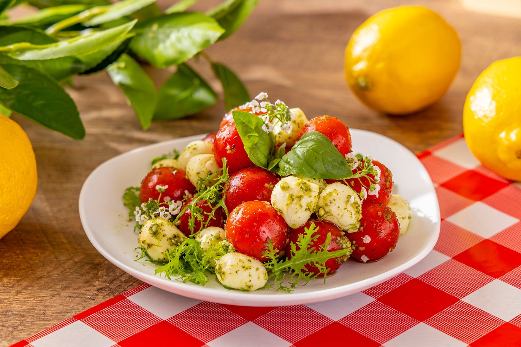 Local Tomato Italian Caprese Salad