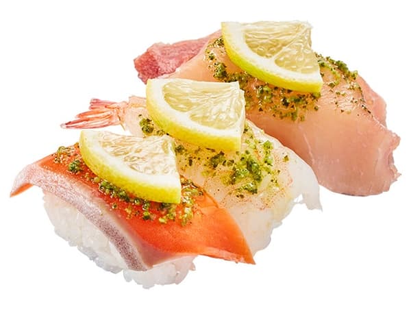 三种罗勒盐柠檬对比套餐