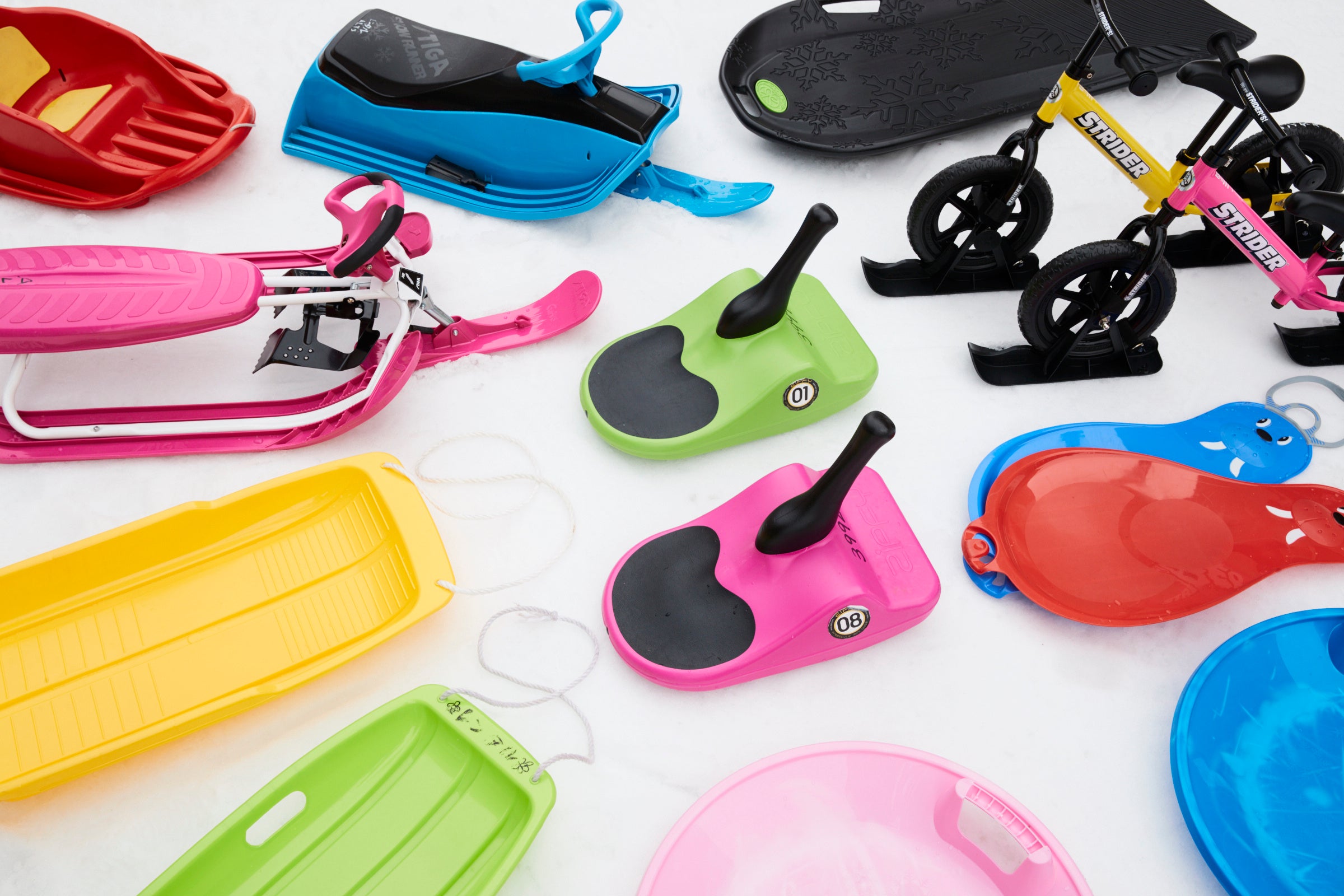 從各種雪橇中選擇