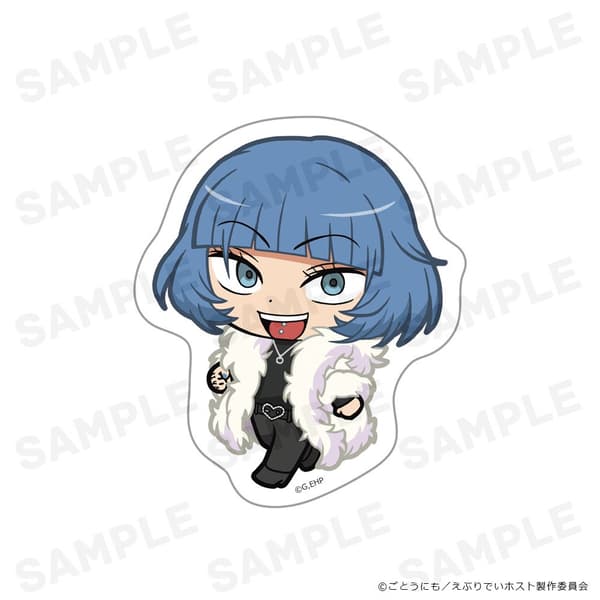 Everyday Host die-cut sticker featuring Mio