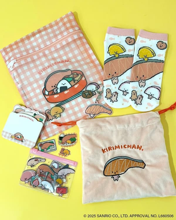 Sanrio KIRIMI-chan and Cogimyun items