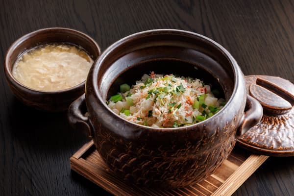 ข้าวอบปูหิมะ