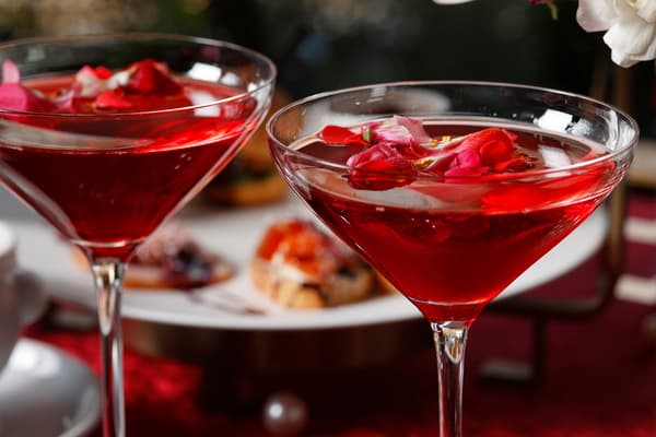 Strawberry & Rose Martini
