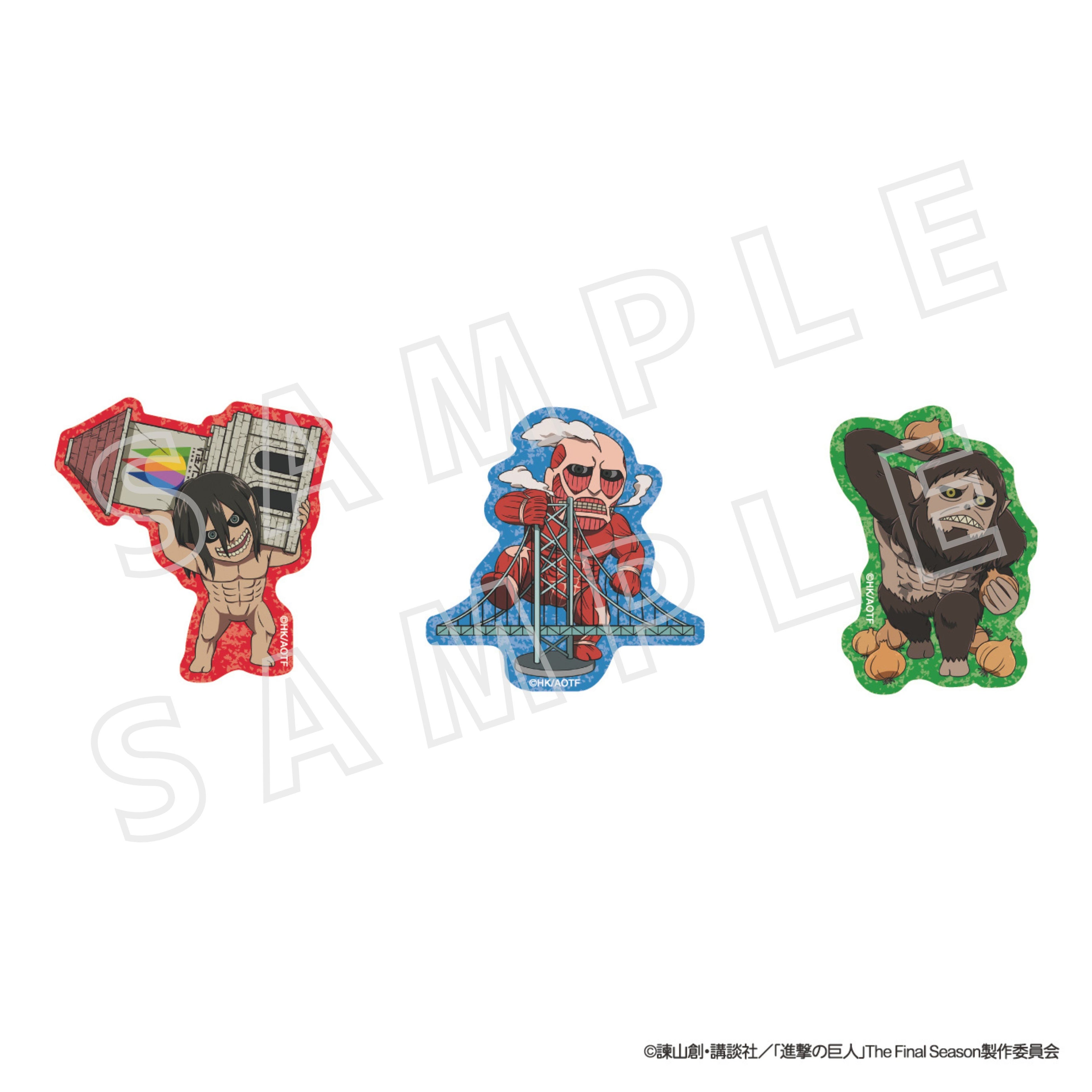 Sticker Set (Titans) / ¥715 (tax included)